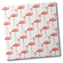 Feminin Rosa Flamingo Mönster
