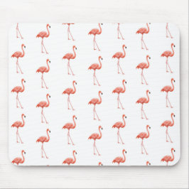 Feminin Rosa Flamingo Mönster Musmatta