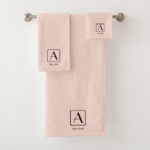 Feminin  Rosa Monogram Initial Script-Chic