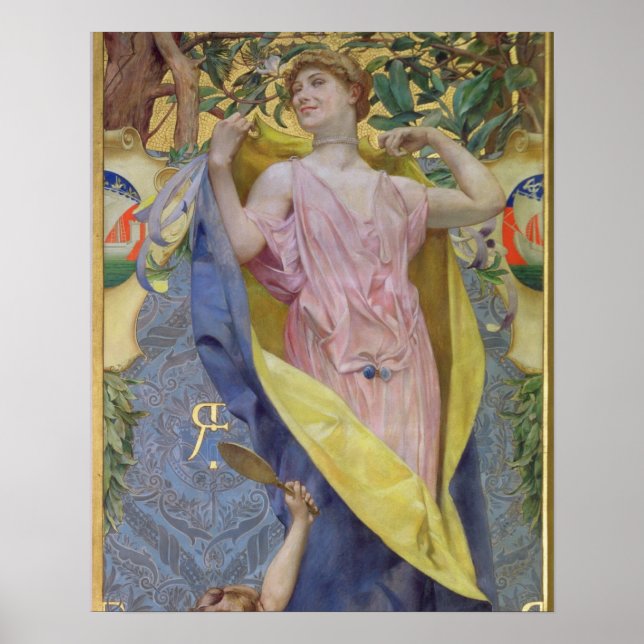 Feminin-toaletten (panel) poster (Framsidan)