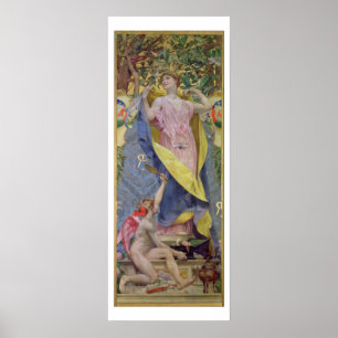 Feminin-toaletten (panel) poster