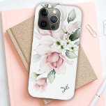 Feminin vattenfärgad Blommigt med Monogra Initiale<br><div class="desc">Den här eleganten har en fin femininin och har en kaskadande bukett av vattenfärgen ro och blandade blommor i pastellernas rosa och vitt med efterföljande grönt. En textmall ingår i en handskriven avslappnad ansikte för att anpassa den med ditt monogram initialer eller annan önskad text.</div>