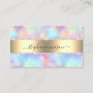 Feminina Holografiska Glitterdiamanter Girly
