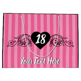 Feminine Elegant födelsedagsfest Rosa Rand