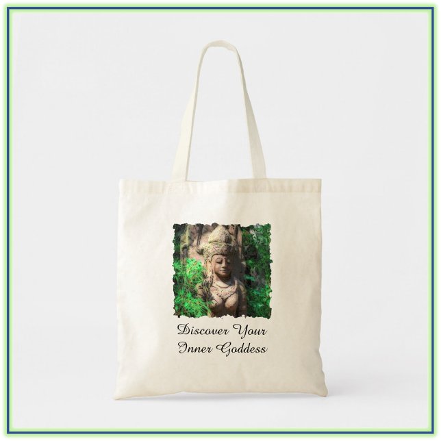 Feminine Goddess Tote Bag Tygkasse (Skapare uppladdad)