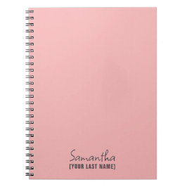 Feminine Minimalist | Rose Beige Anteckningsbok