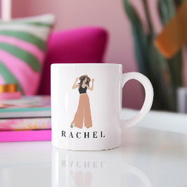 Feminine Mugg Modern minimalistisk Mugg