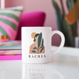 Feminine Mugg Modern minimalistisk Mugg
