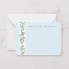 Feminine Personal Stationary Note Card Anteckningskort