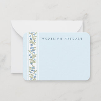 Feminine Personal Stationary Note Card Anteckningskort