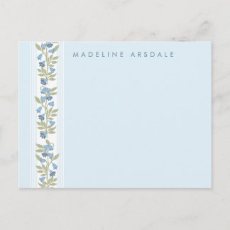 Feminine Personal Stationary Note Card Vykort