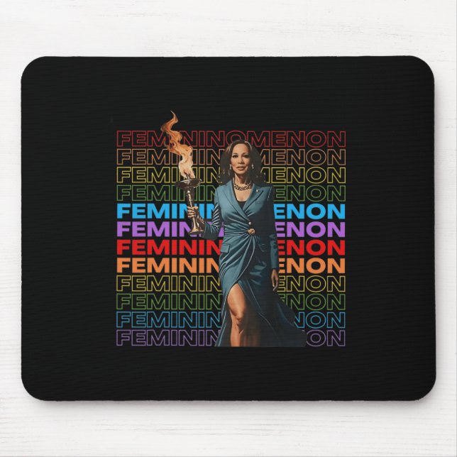 Femininomenon Funny Kamala Harris Musmatta (Framsidan)