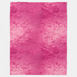 Feminint Glam Chic Rosa Födelsedag Fleecefilt