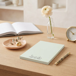 Feminint minimalistiskt anteckningsblock | Dammig  Post-it Block