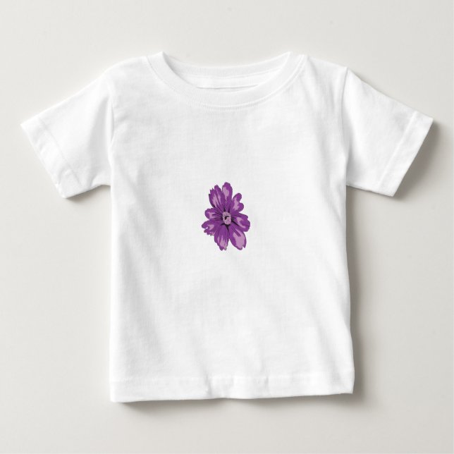 Feminint mode, Ljus aubergine, Blekt ceder T Shirt (Framsida)