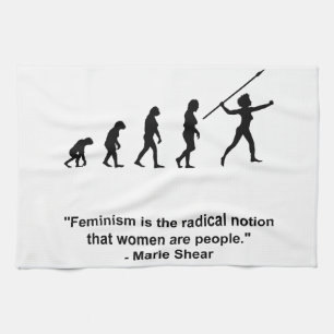 Feminism är den radikala aningen kökshandduk