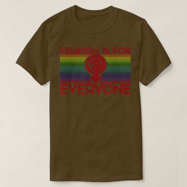 Feminism är för alla1215 t shirt (Design framsida)