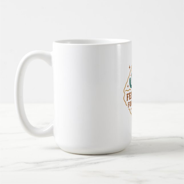 Feminism är för alla – inkluderande empowerment  kaffemugg (Vänster)