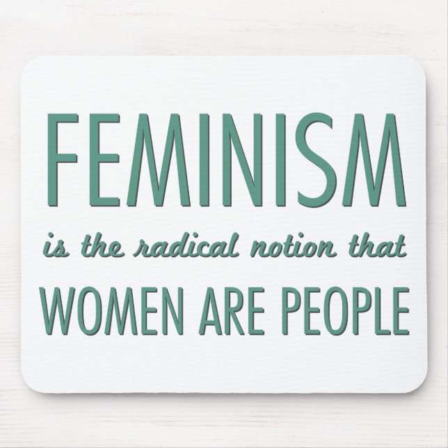 Feminism: Den radikala aningen att kvinnor är folk Musmatta (Framsidan)