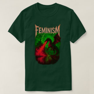Feminism Drake | Gotisk feministisk empowerment T Shirt