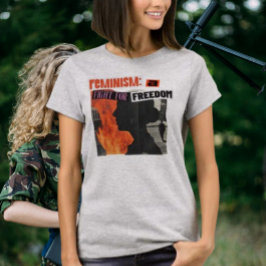 Feminism: en kamp för frihet t shirt