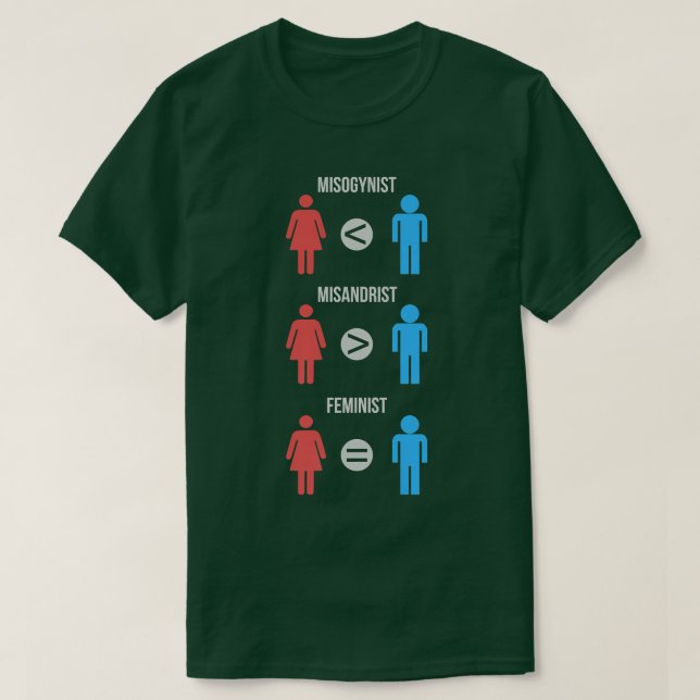Feminism Feminist1144 T Shirt (Design framsida)
