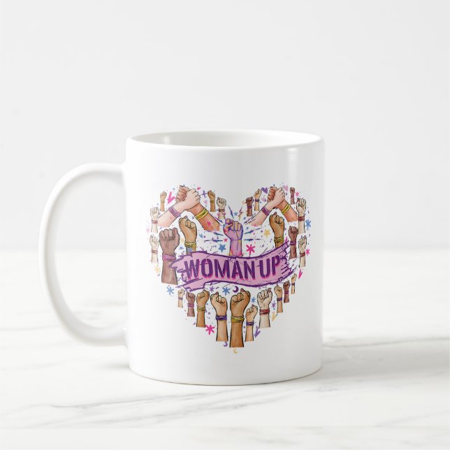 Feminism Feminist Starka kvinnor Kvinnors egenmakt Kaffemugg (Vänster)