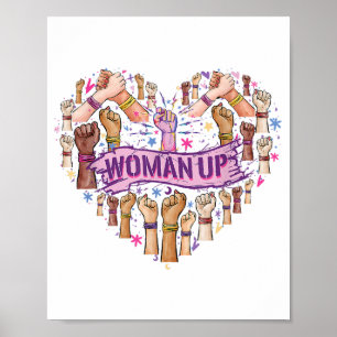 Feminism Feminist Starka kvinnor Kvinnors egenmakt Poster