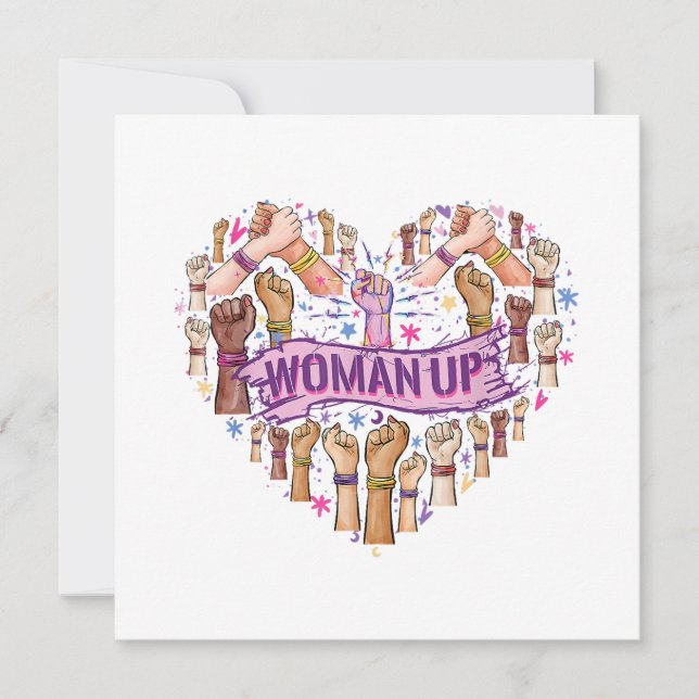 Feminism Feminist Starka kvinnor Kvinnors egenmakt Spara Datumet (Framsida)
