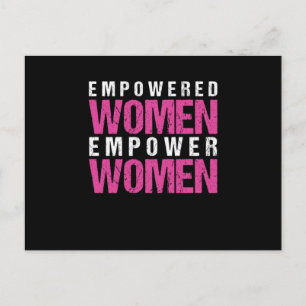 Feminism Feministisk Jämlikhet Tjej Kvinnor Makt P Vykort