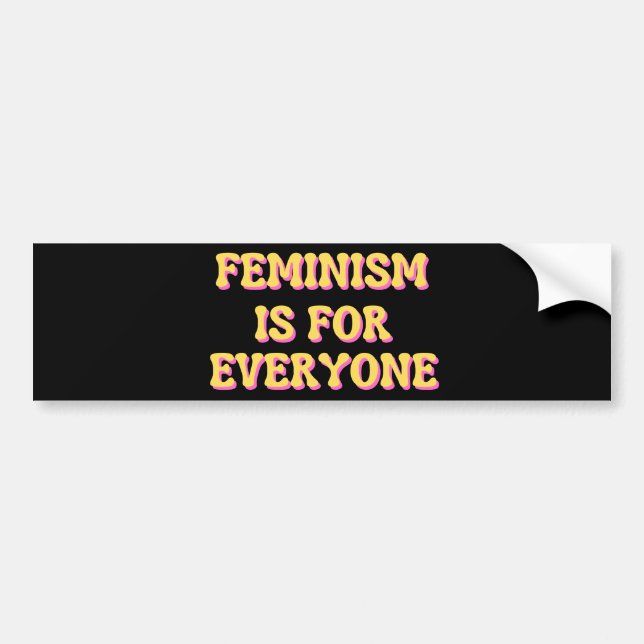 Feminism för alla bildekal (Framsidan)