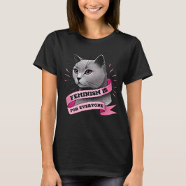 Feminism för alla profeminism för katter t shirt