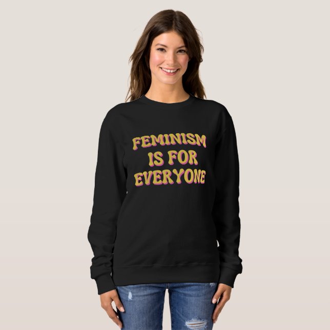 Feminism för alla t shirt (Hel framsida)