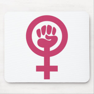 Feminism för segern musmatta