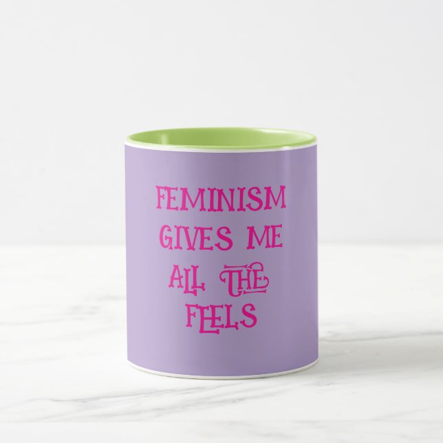 Feminism Ger Alla Känslor Mugg (Center)