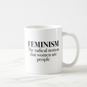 feminism kaffemugg