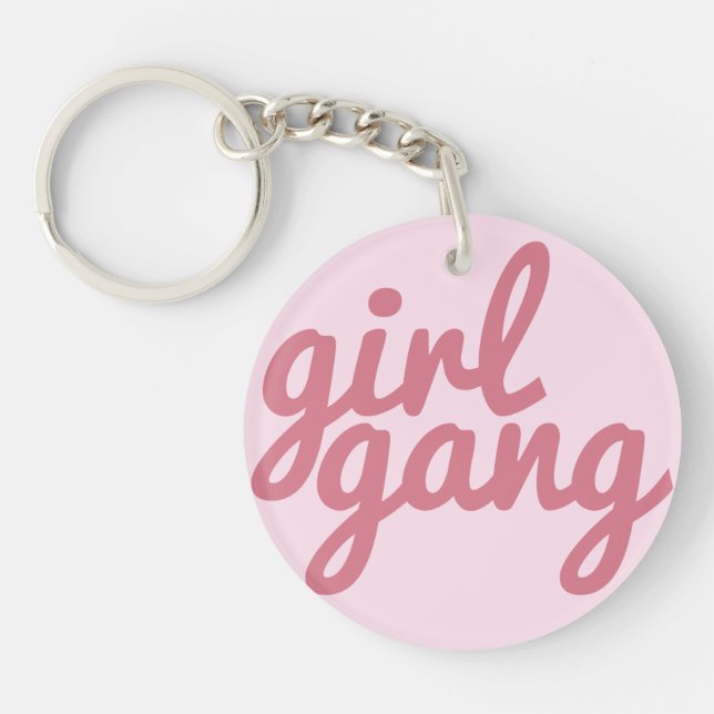 Feminism Keychain för flickaligavänskap (Framsidan)