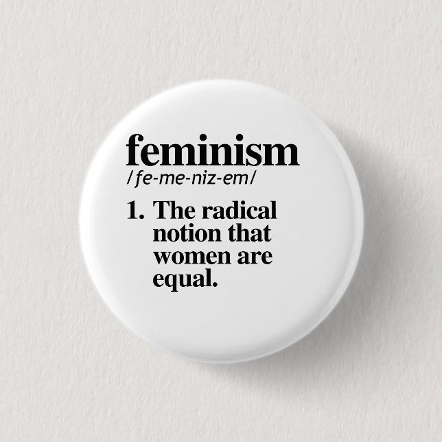 Feminism-knapp Knapp (Framsida)