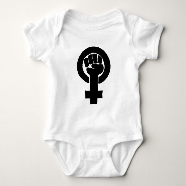 FEMINISM-LOGOTYP T-SHIRT (Framsida)