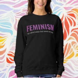 Feminism Påstående-tröja - Mysigt med orsak T Shirt