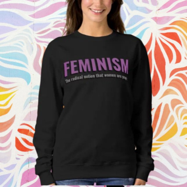 Feminism Påstående-tröja - Mysigt med orsak T Shirt (Skapare uppladdad)