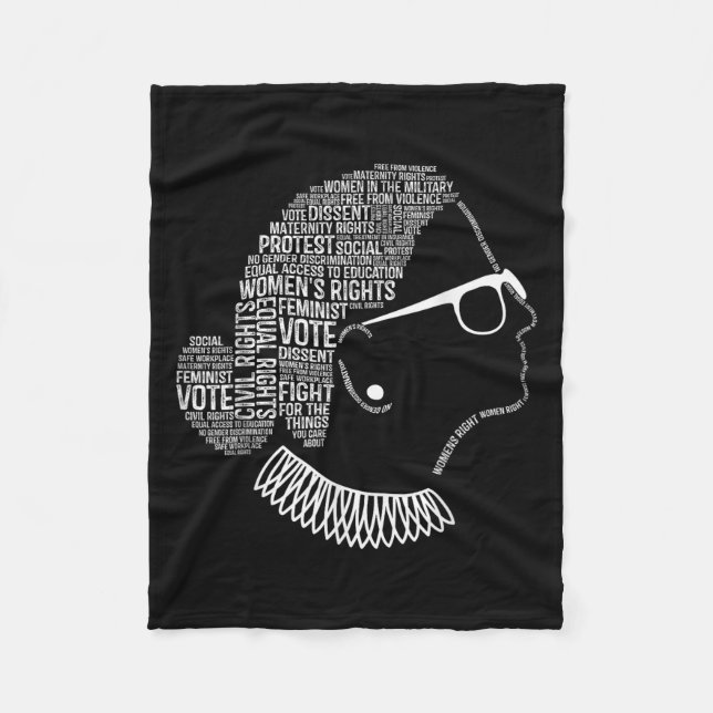 Feminism Quotes Feminist Womens Rights  Fleecefilt (Framsidan)