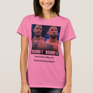 Feminism Vinner på Teknisk Knockout T Shirt