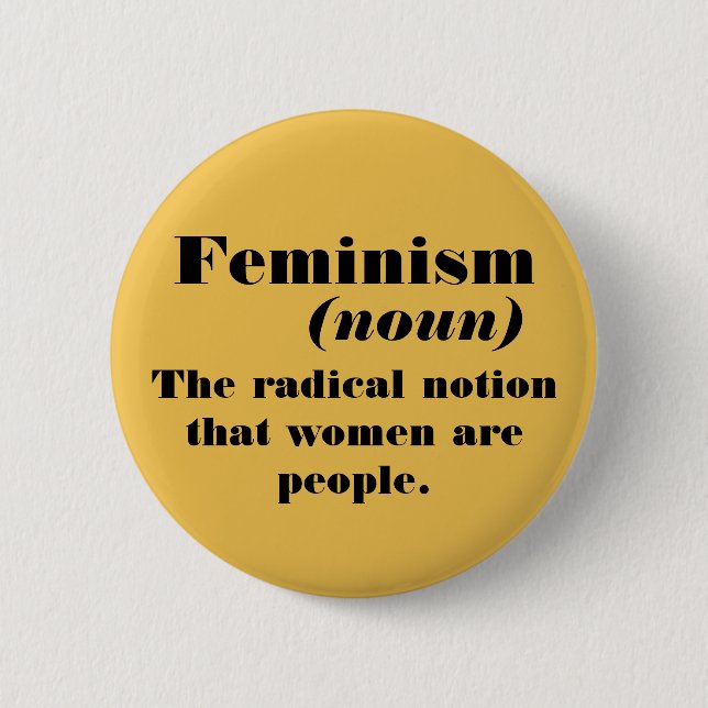 Feminismdefinition Knapp (Framsida)