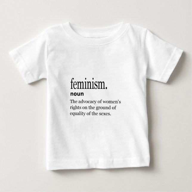 feminismdefinition t shirt (Framsida)
