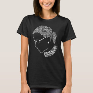 Feminismen citerar feministiska Höger som ger makt T Shirt