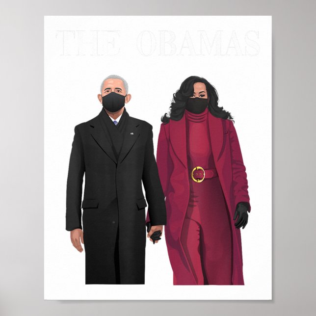 Feminismen Michelle och Barack Obama _ Poster (Framsidan)