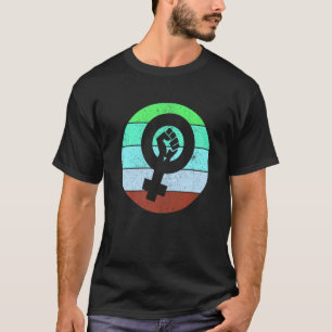 Feminismen symbol för kvinnlig jämlikhet Ökad makt T Shirt