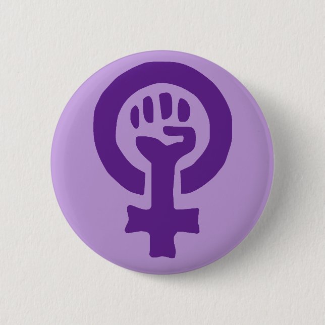 Feminismens symbol knapp (Framsida)