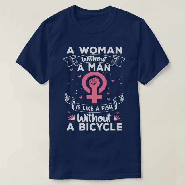 Feminismens utformning för kvinnokampanj Höger1104 T Shirt (Design framsida)